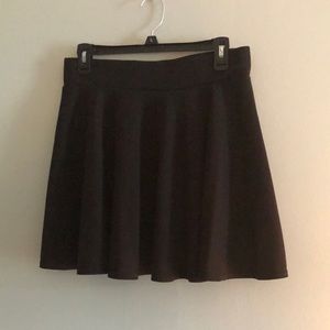 Black skater skirt